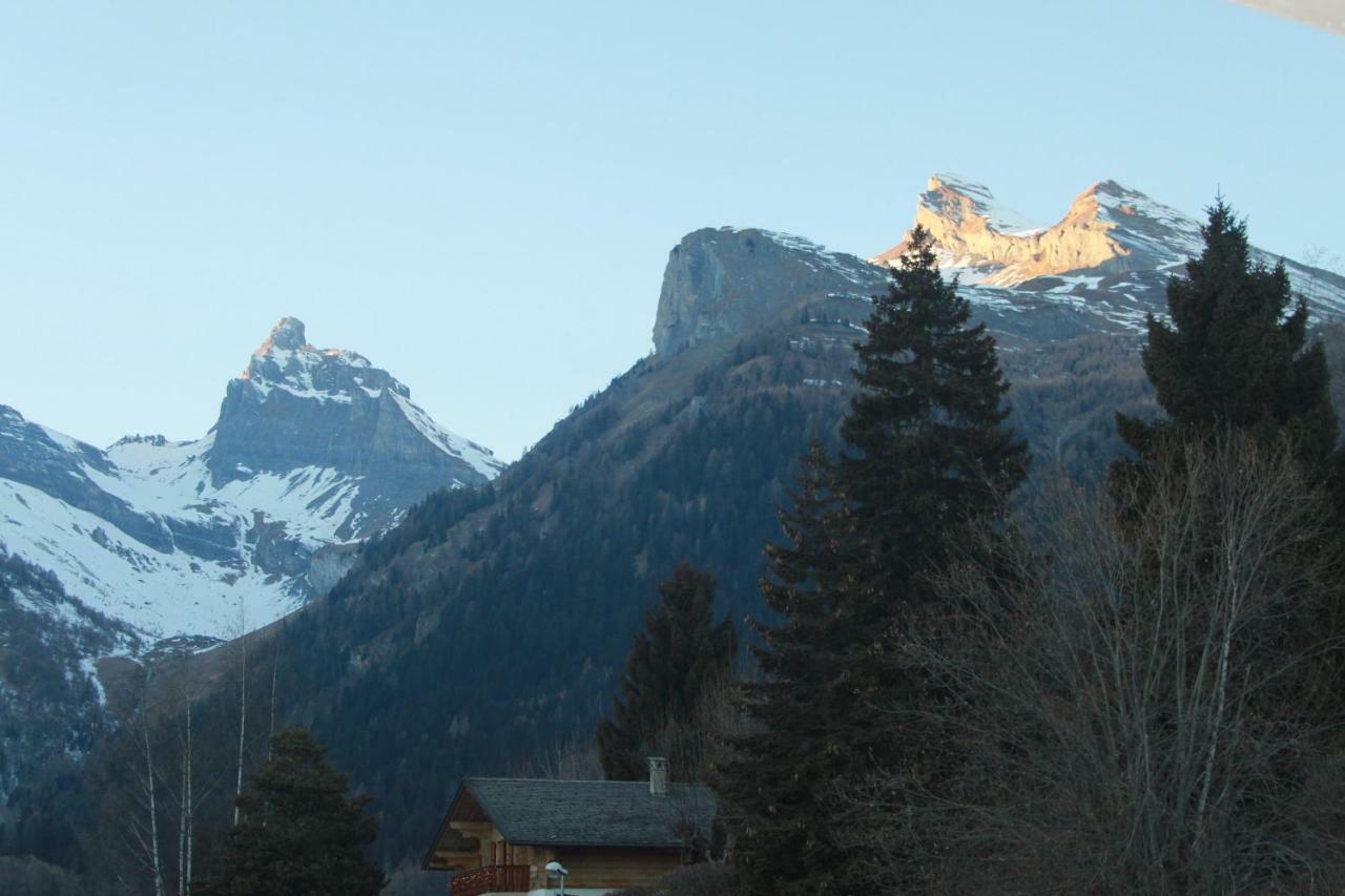appartement dans le centre thermal les Sources Ovronnaz Extérieur photo